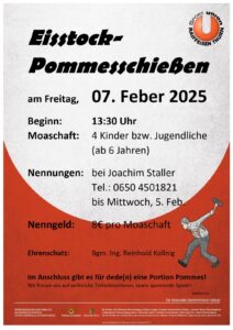 Eiststock Pommesschiessen